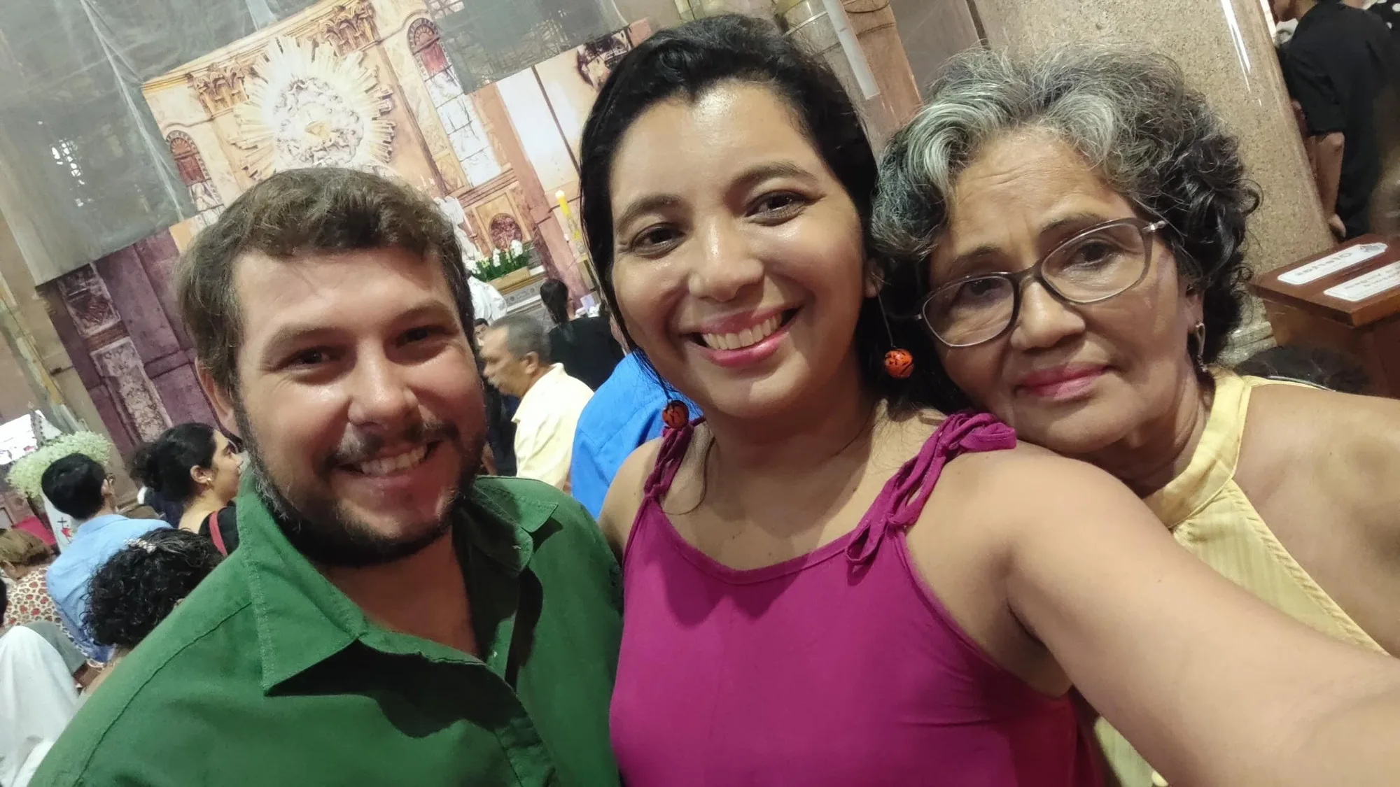Momento com a comunidade ribeirinha